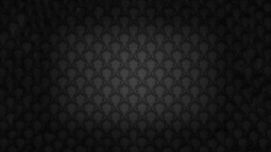 Extravagant Black Rose Patterned Vignette Wallpaper