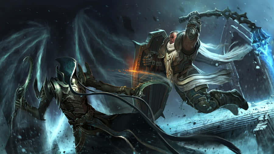 Face Your Demons In The Twisted World Of Diablo Wallpaper