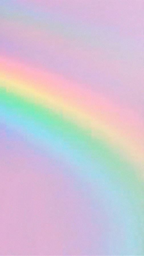 Faded Rainbow Cute Tablet Wallpaper