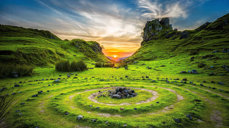 Fairy Glen 4k Ultra Hd Landscape Wallpaper