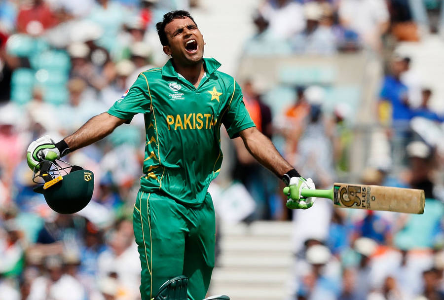 Fakhar Zaman Yelling Wallpaper