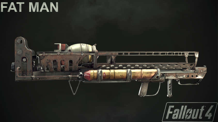 Fallout 4 Fat Man In Action Wallpaper