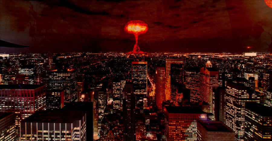 Fallout Nuke - The Explosion Of Destruction Wallpaper