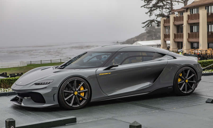 Family Enjoying A Drive In A Spacious Modern Car Wallpaper