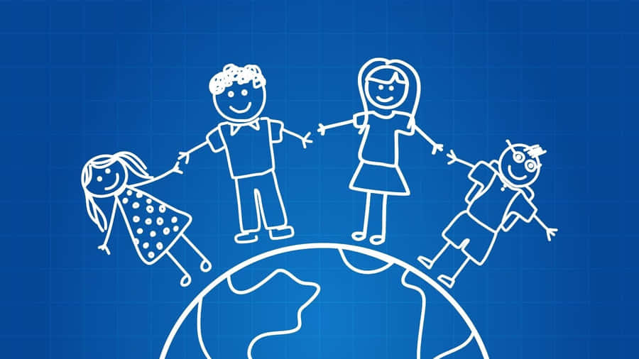 Family Togetherness Global Celebration Wallpaper