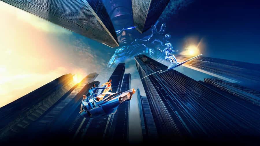 Fantastic Four First Four Step Wallpaper