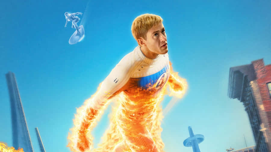 Fantastic Four Human Torch Powers Wallpaper