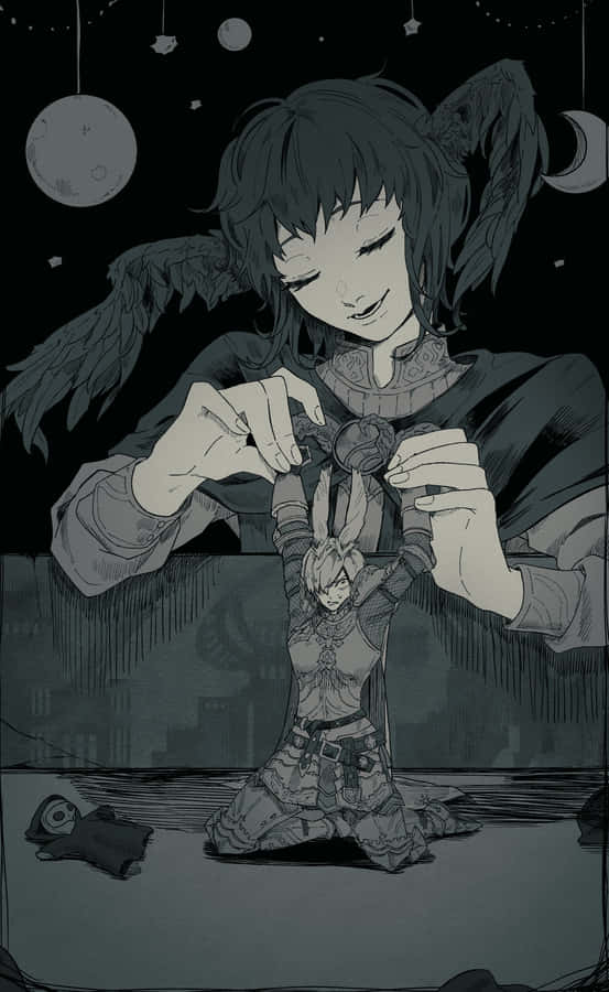 Fantasy Puppeteer Angel Wallpaper