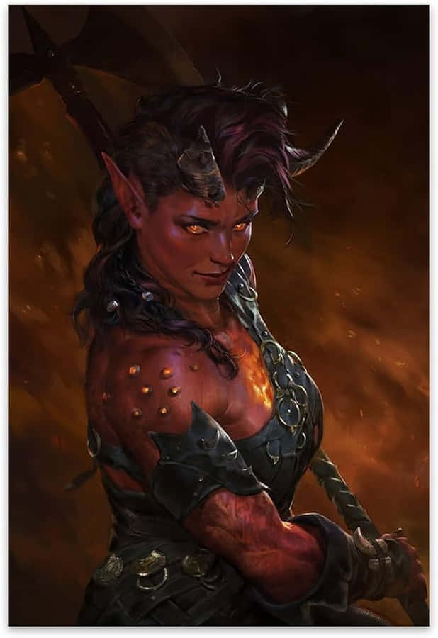 Fantasy Warrior Elf Artwork Wallpaper