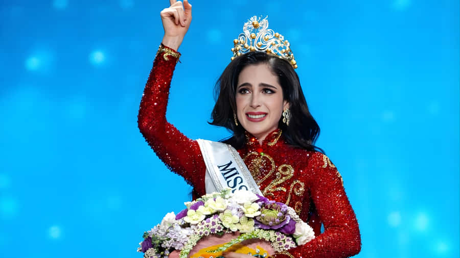 Fatima Bosch Miss Universe Winner Wallpaper