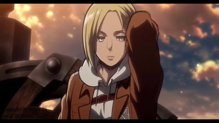 Fearless Female Warrior - Annie Leonhart Wallpaper