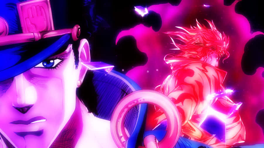 Fearsome Dio Brando In Action Wallpaper