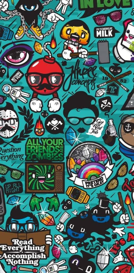 Feckless Collage Wallpaper