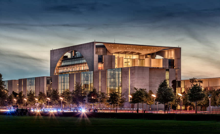 Federal Chancellery In Berlin Wallpaper