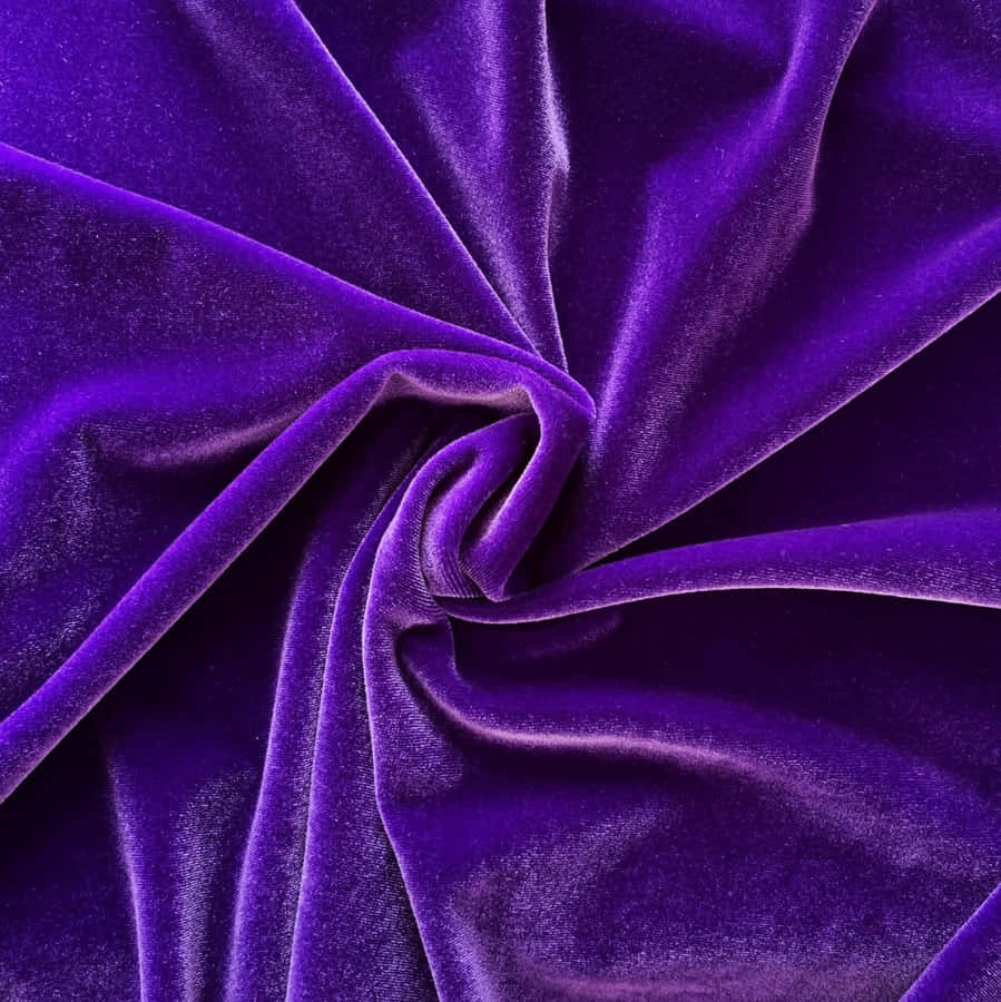 Feel The Luxurious Comfort Of Purple Velvet Wallpaper