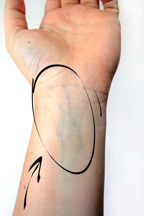 Feel The Power Of Blue Veins! Wallpaper