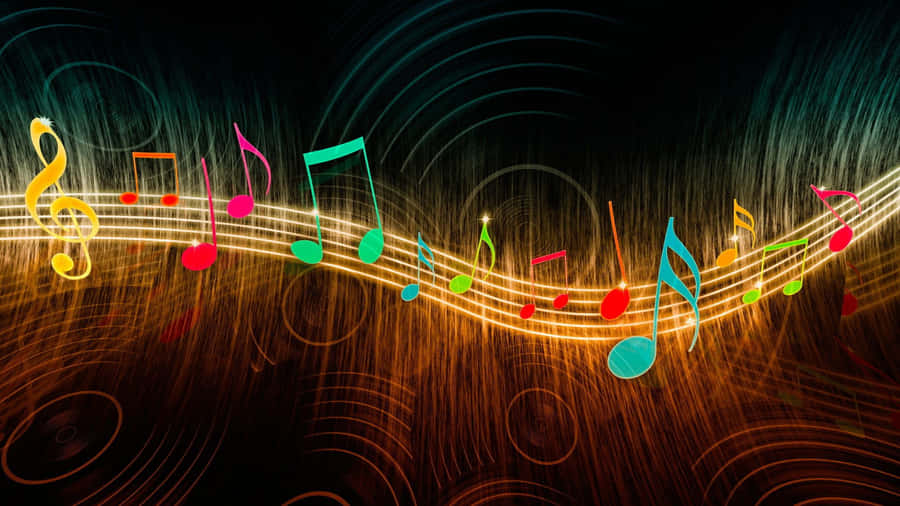 Feel The Rhythm And Sing Your Heart Out With Pop Music. Wallpaper