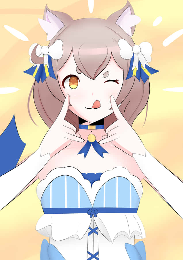 Felix Argyle Posing Gracefully Against A Dazzling Backdrop Wallpaper