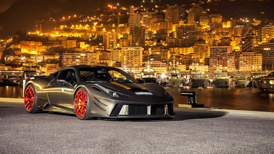 Ferrari 458 From Prior Design Wallpaper