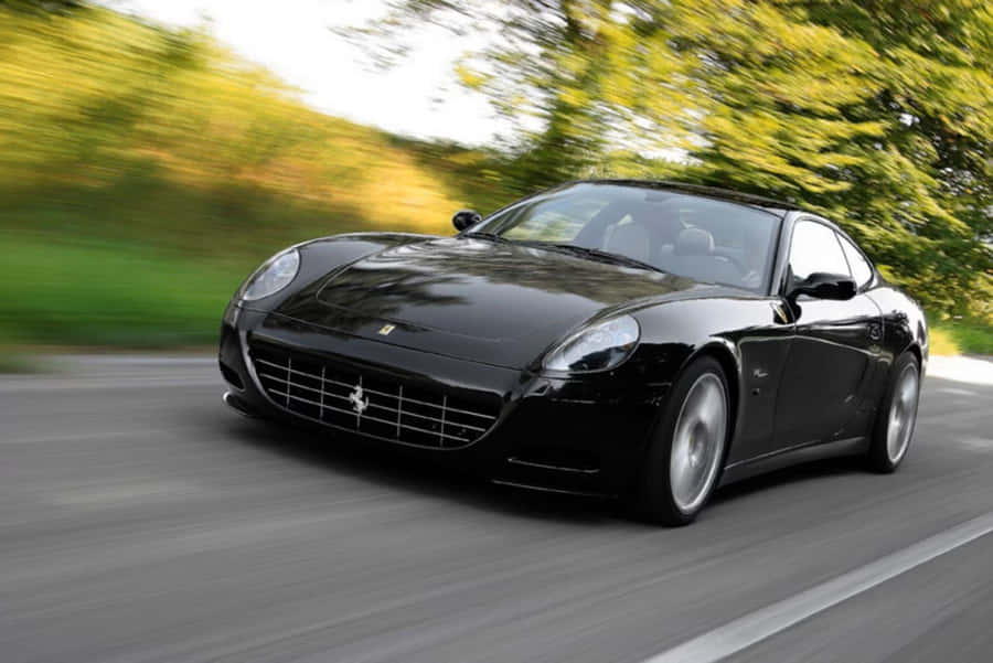 Ferrari 612 Scaglietti In Action Wallpaper