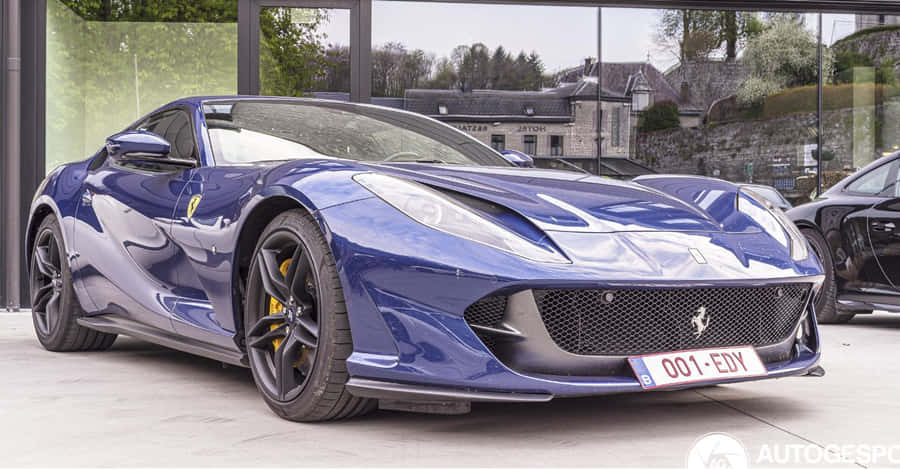 Ferrari 812 Superfast On The Prowl Wallpaper