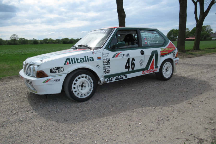 Fiat Ritmo - A Classic Italian Compact Car Wallpaper