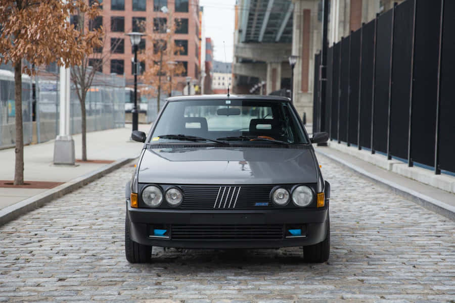 Fiat Ritmo On The Road Wallpaper