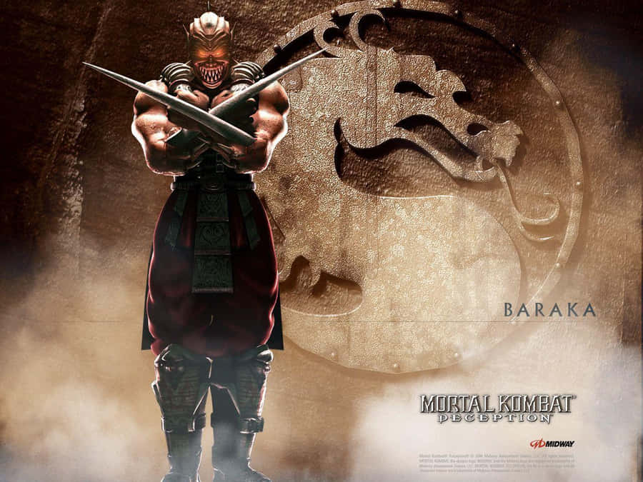 Fierce Baraka From Mortal Kombat Wallpaper