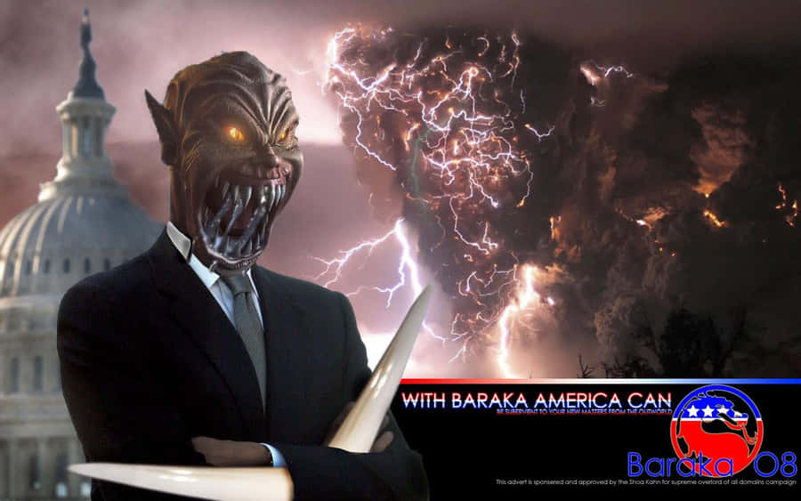 Fierce Baraka In Mortal Kombat Combat Wallpaper