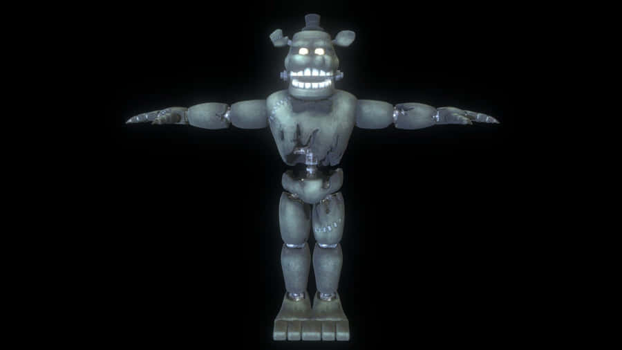 Fierce Dreadbear - A Haunting Presence In The Dark Wallpaper