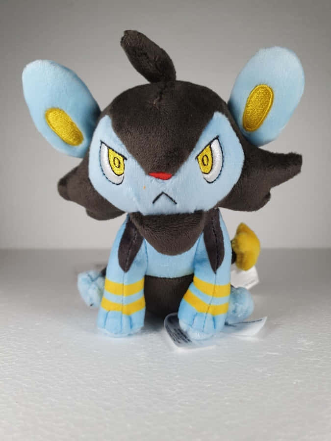 Fierce Luxio Pokemon Plush Toy Wallpaper