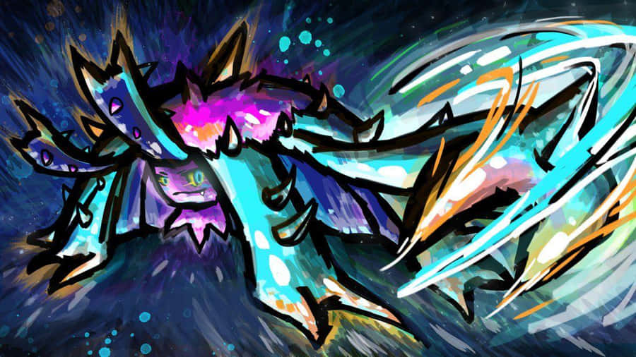 Fierce Swipe Of Toxapex Wallpaper