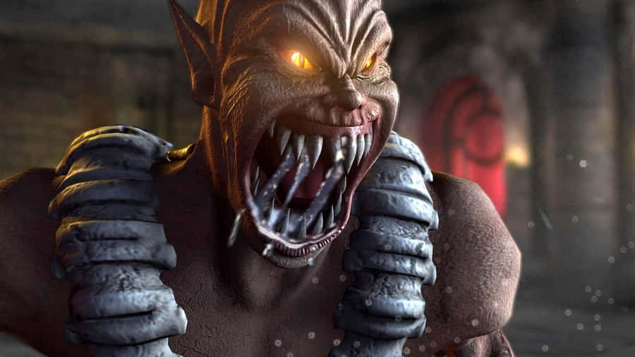 Fierce Warrior Baraka From Mortal Kombat Wallpaper
