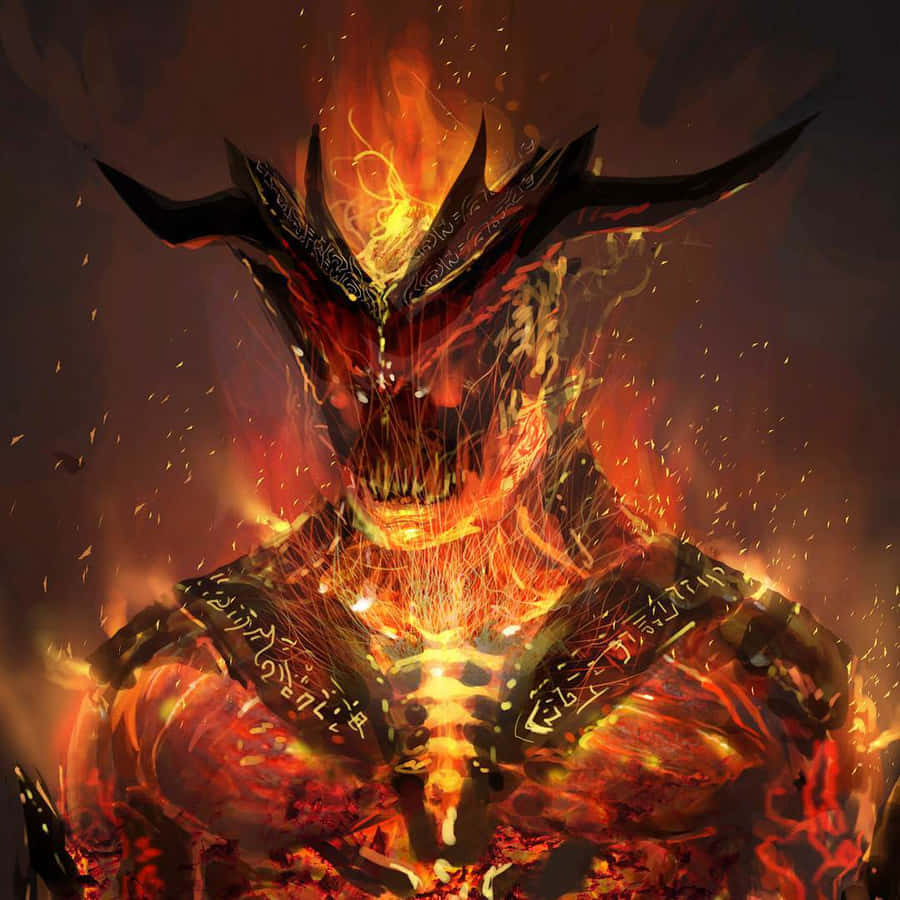 Fiery_ Surtur_ Fantasy_ Artwork Wallpaper