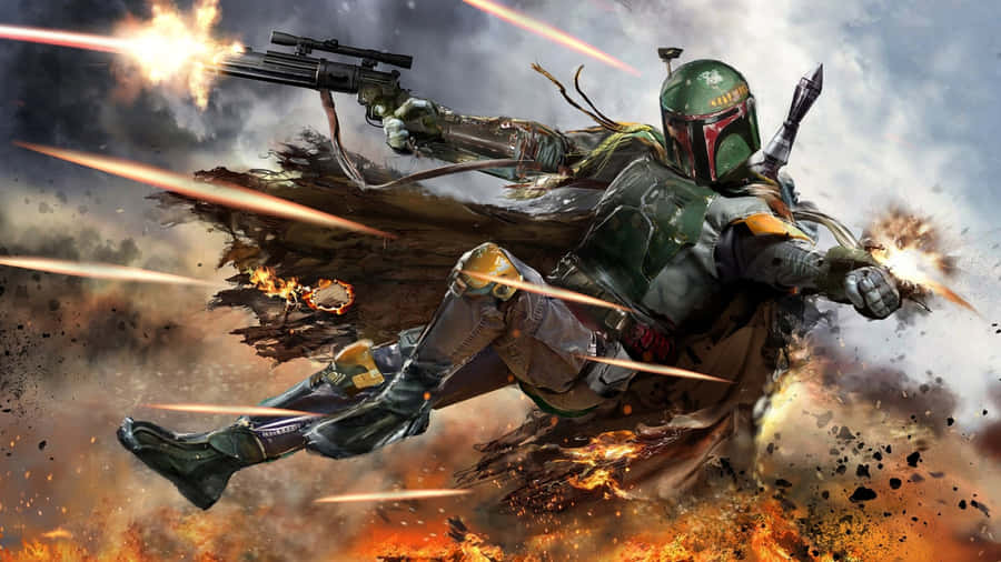 Fight For The Bounty In The War Of The Bounty Hunters Wallpaper