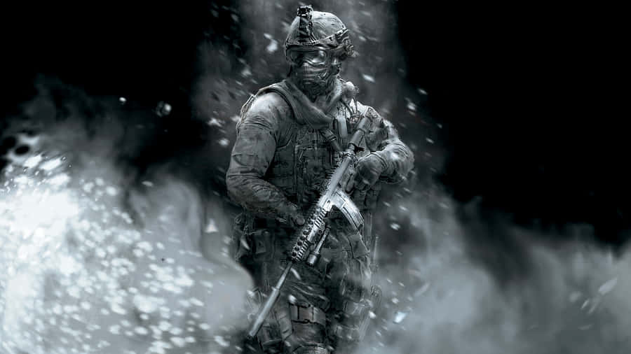 Fighting For Victory In Call Of Duty: Modern Warfare Wallpaper