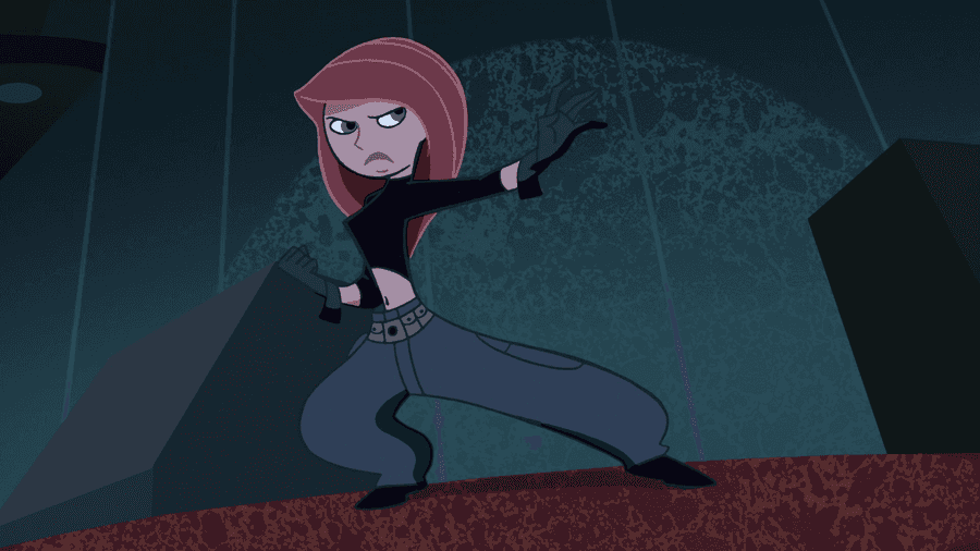 Fighting Stance Of Kim Possible Wallpaper
