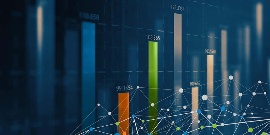 Financial Data Analysis Chart Wallpaper