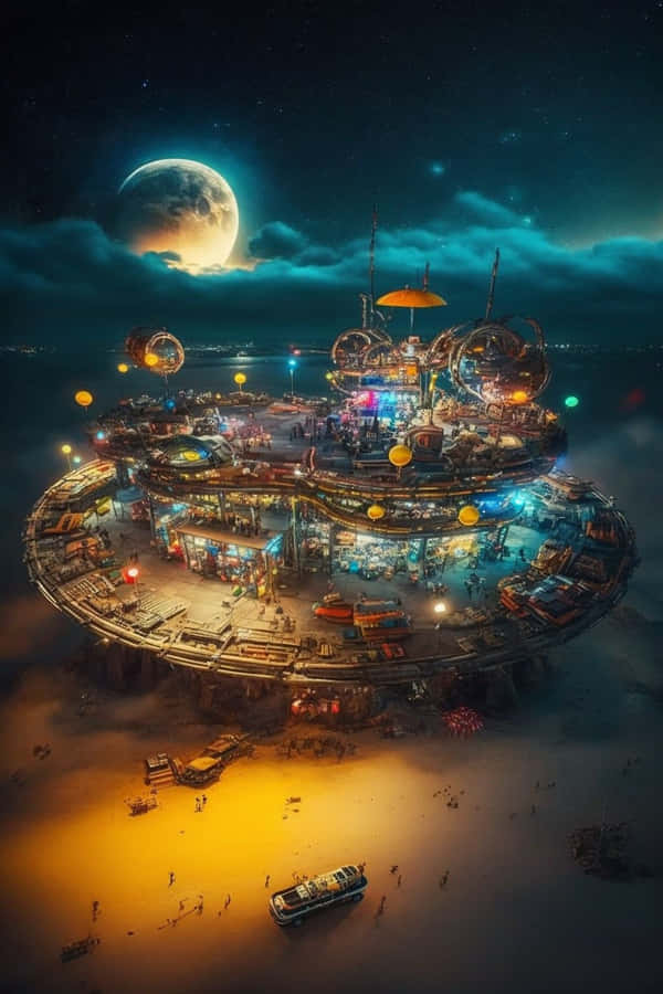 Find Unique And Exotic Goods In The Black Market Wallpaper