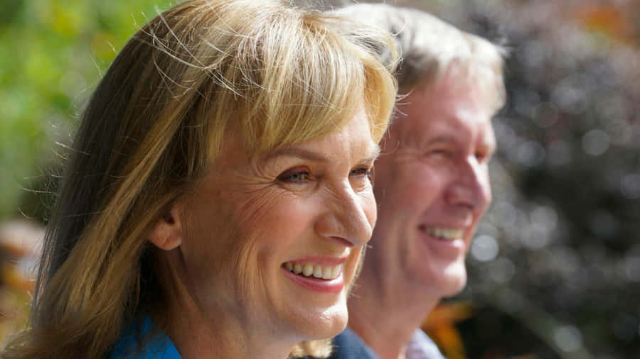 Fiona Bruce At An Event Wallpaper