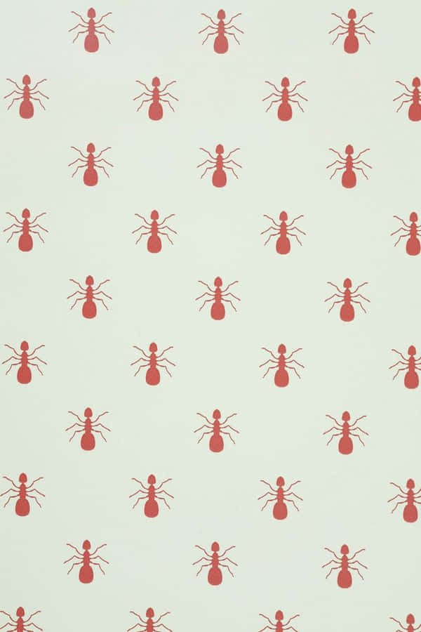 Fire Ant Pattern Wallpaper Wallpaper
