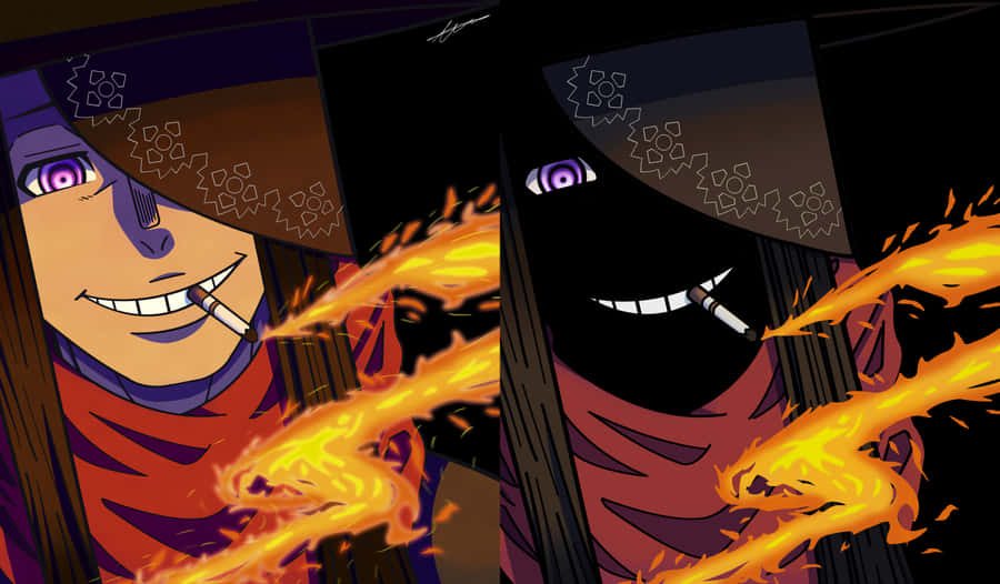 Fire Force Joker Duality Wallpaper