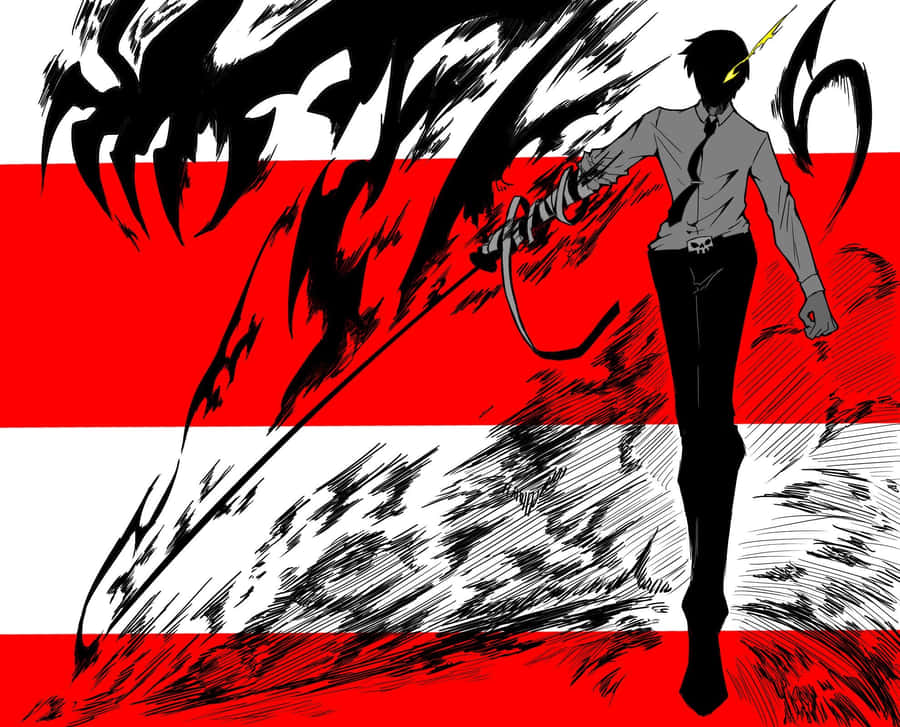 Fire_ Force_ Yuichiro_ Kurono_ Stylized_ Artwork Wallpaper