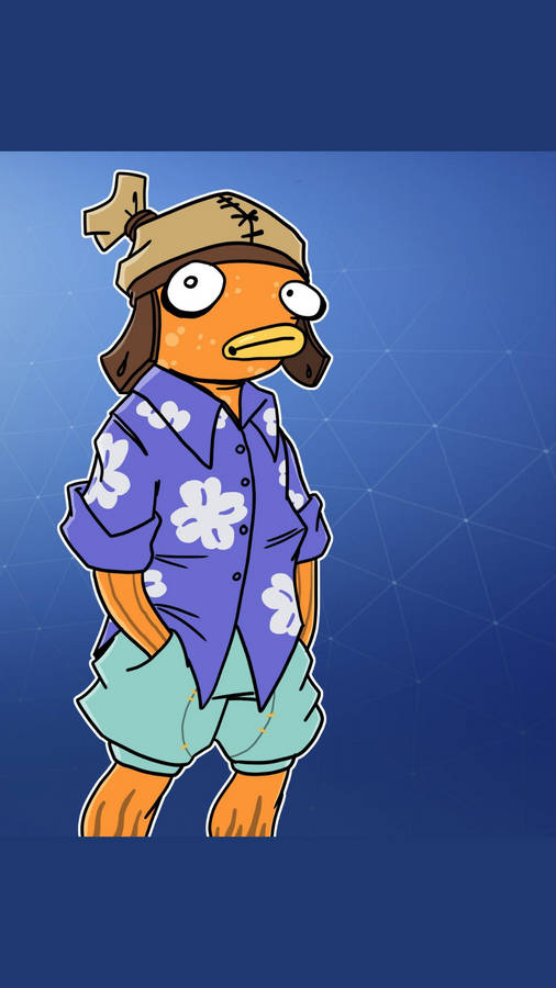 Fishstick Fortnite Hawaiian Shirt Wallpaper