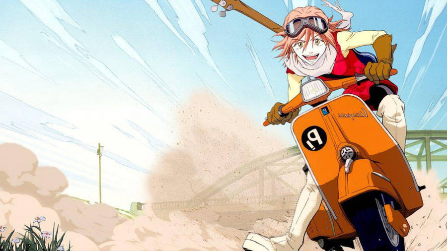 Flcl Haruko Haruhara Wallpaper