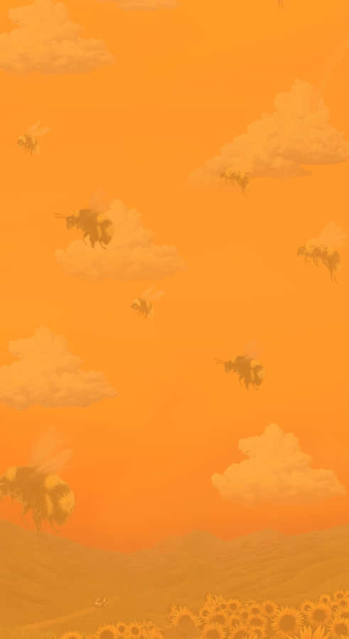 Flower Boy Album Art Wallpaper