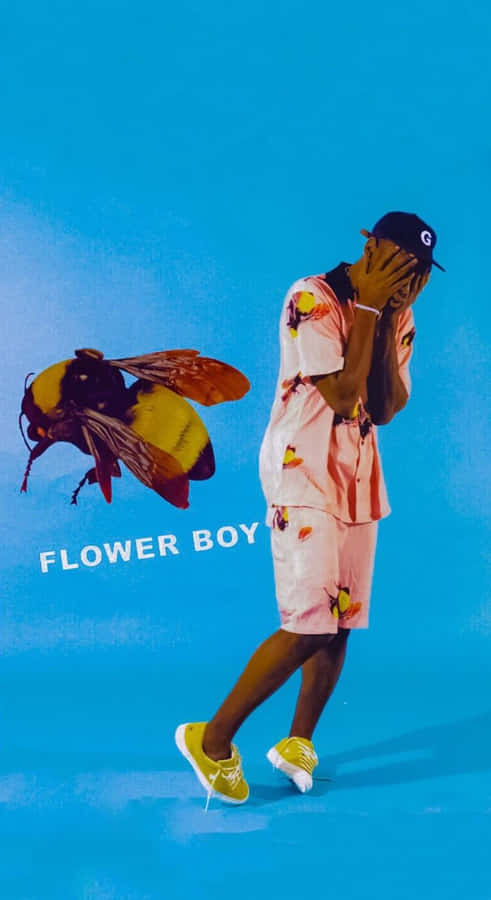 Flower Boy Album Cover Wallpaper