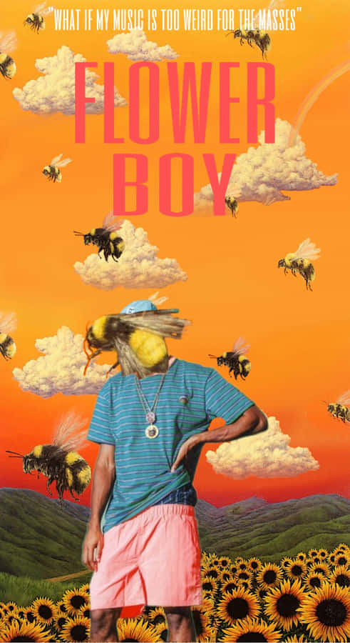 Flower Boy Album Cover Wallpaper