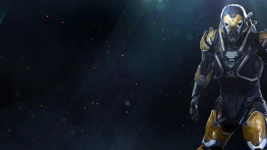 Fly Higher And Experience An Action-packed Adventure With Anthem, An Online Co-operative Action Rpg From Bioware And Ea. Wallpaper