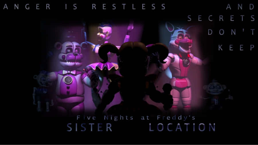 Fnaf Sister Location - Featuring Circus Baby Wallpaper